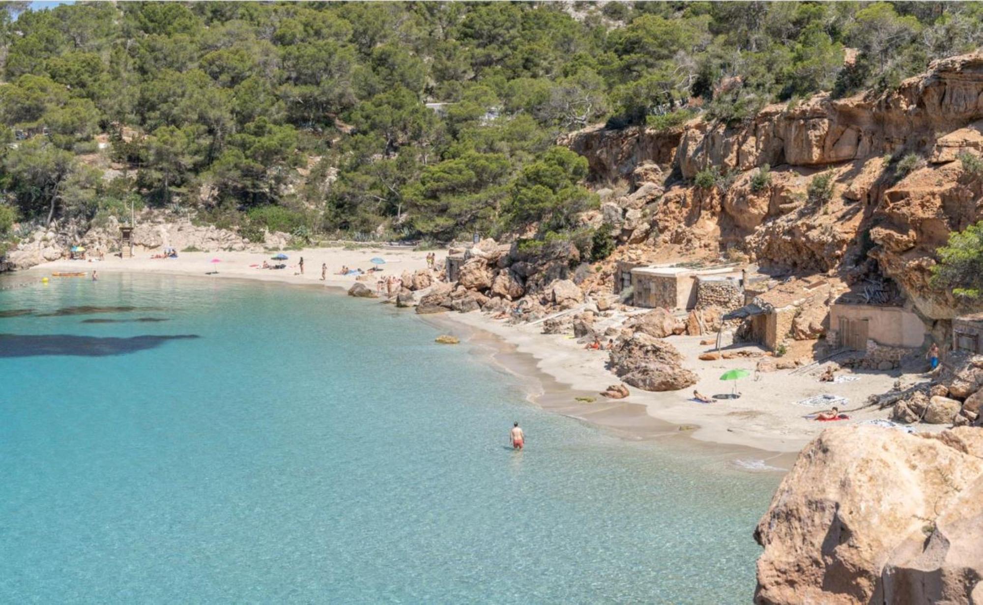 Hotel Hostal Cisne Sant Antoni de Portmany Exterior foto